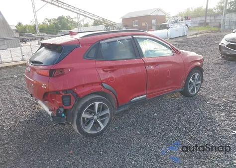 2021 Hyundai Kona Ultimate from USA, damaged, VIN KM8K5CA55MU732043